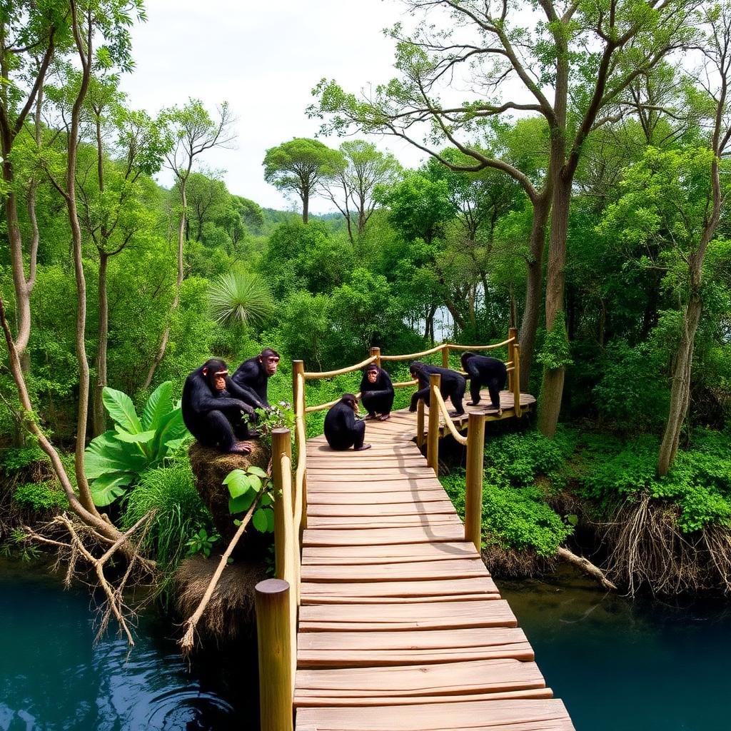 Ngamba Island Chimpanzee Sanctuary