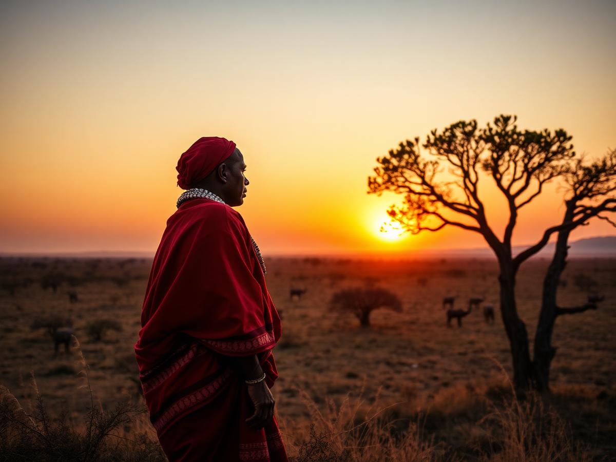Kenya travel scenery — Where the wild begins
