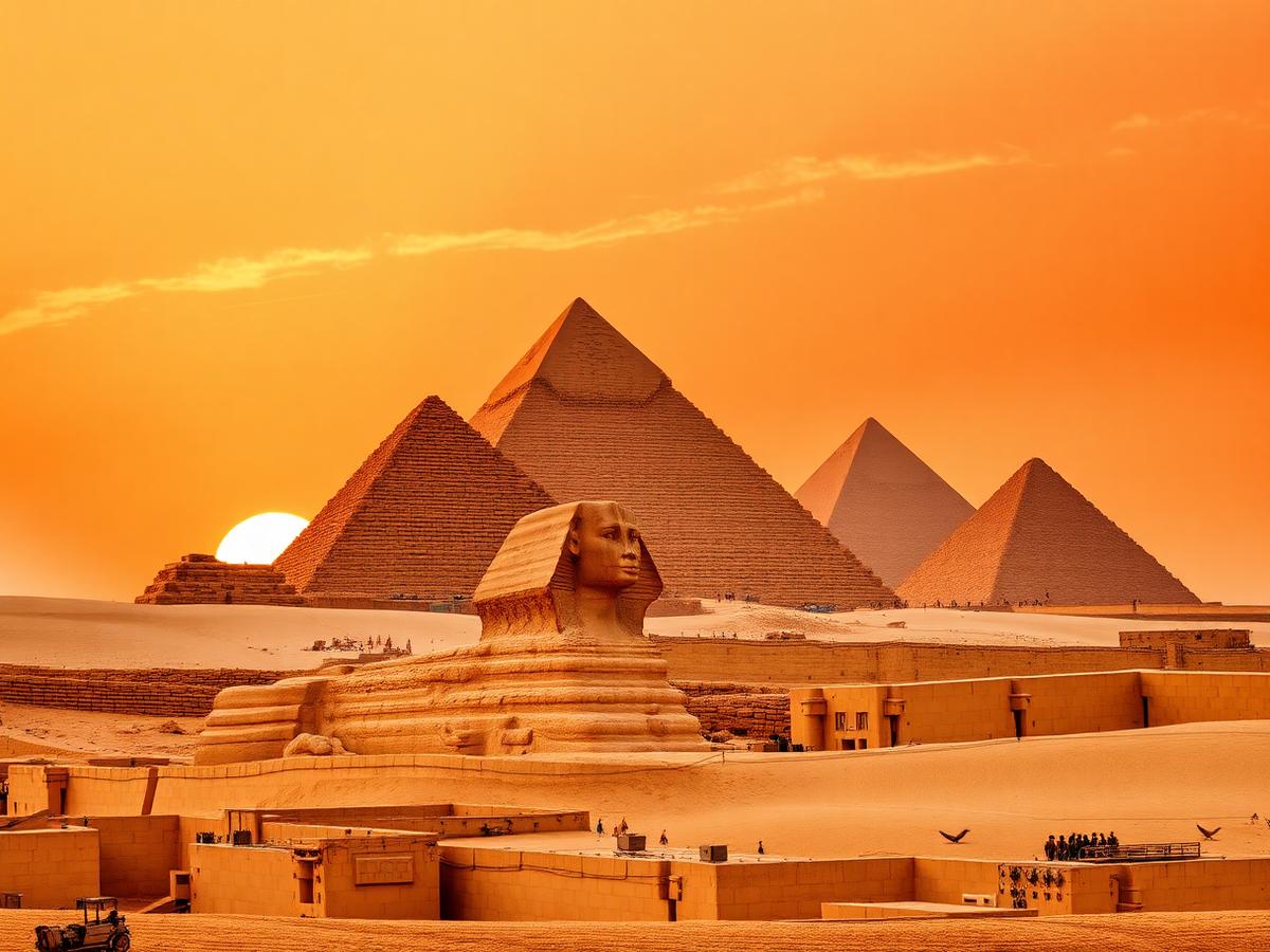 Egypt travel scenery — Where history begins
