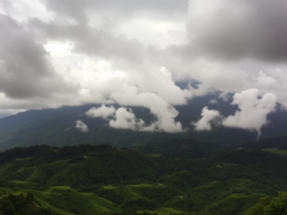 Rwanda travel scenery — Land of a thousand hills
